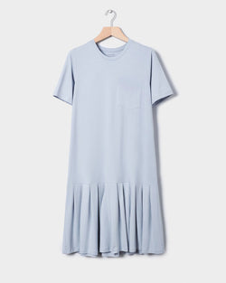 Pleated Tee Dress