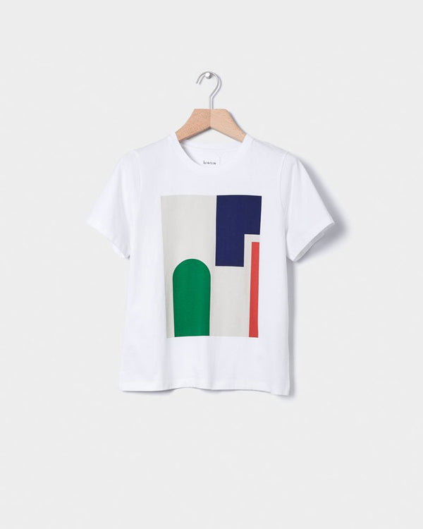 Wall Tee, White