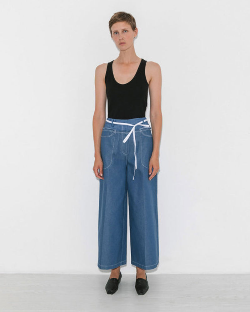 Light blue jodie trousers